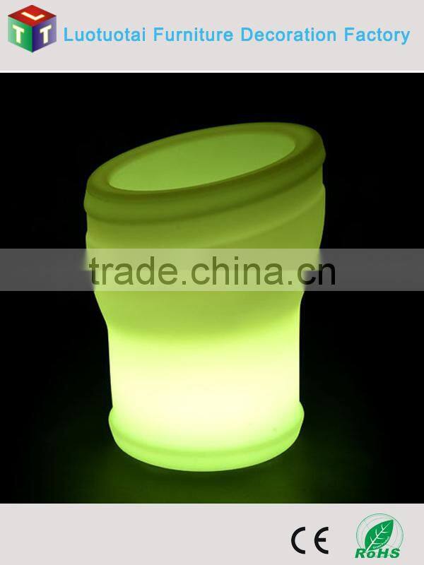 led ice bucket with 16 color changing