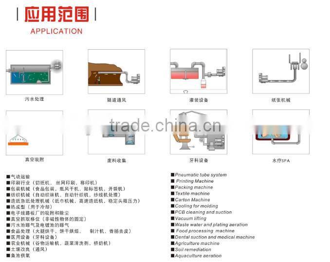 CE approved ring blower 22KW/29hp