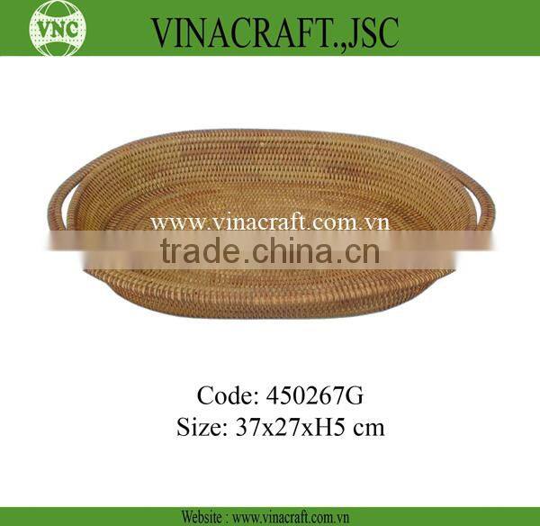 Vietnam handmade Rattan tissue box