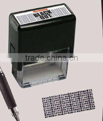 BLACK OUT STAMP/clear stamps/vertical stamps/handy stamp