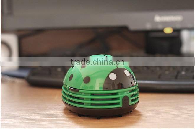 plastic office portable battery powered Mini Desktop Vacuum Cleaner