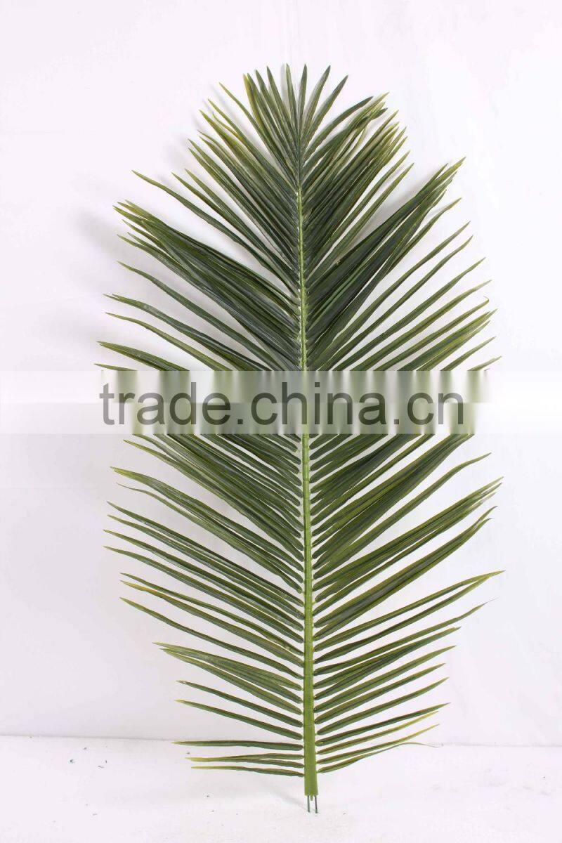 Wholesale artificial date palm leaves,factory price fake palm foliage