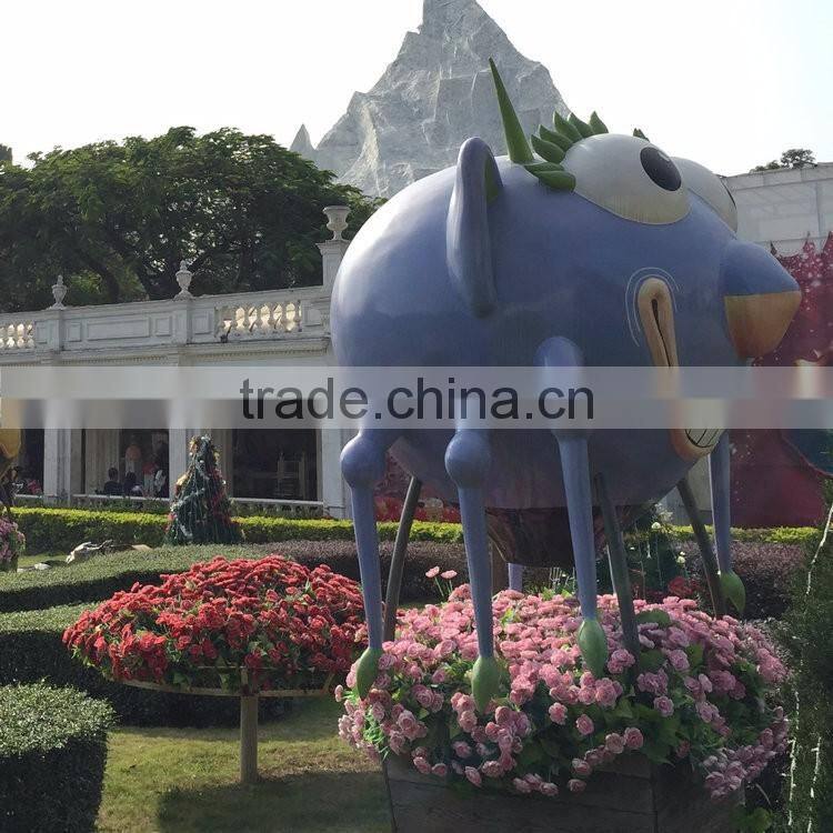 FRP garden big cartoon sculpture