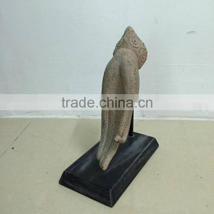 Polyresin hand art statue