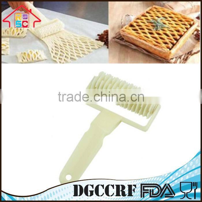 NBRSC Plastic Baking Tool Pie Pizza Cookie Pastry Bread Lattice Roller Dough Cutter