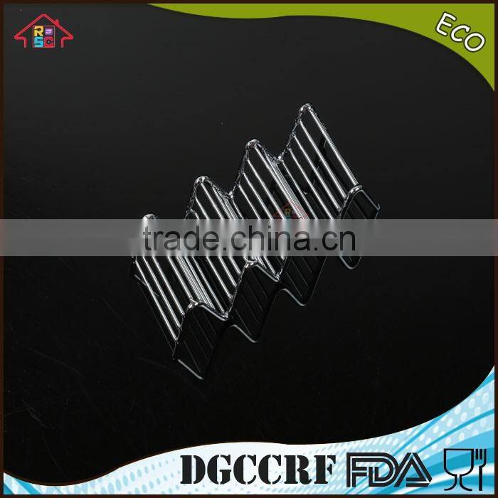 NBRSC Competitive Factory Price BBQ Grill Taco Rack Holder Pack of 2