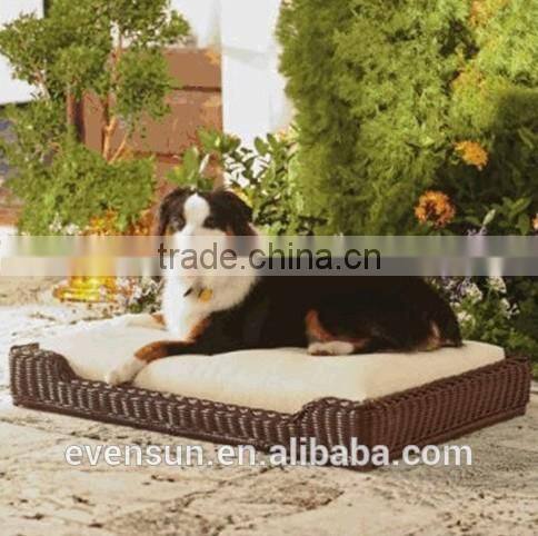 Luxurious Dog Bed Round Wicker Pet Bed