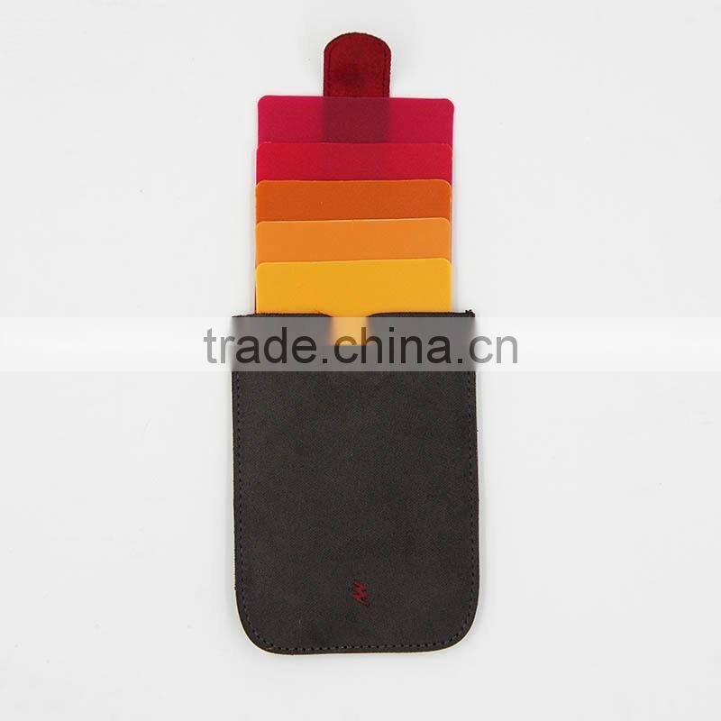Fashionable DAX pull tab card holder wallet for promotional gift