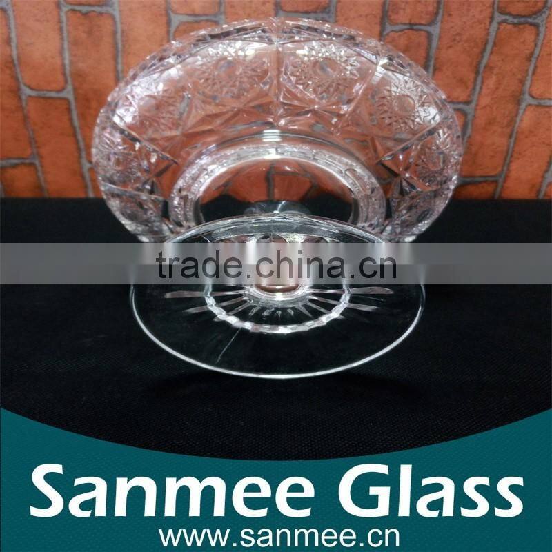 Hot Sale Customized Glass Ice Cream Cups