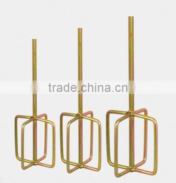 COLOR ZINC PLATED PAINT HAND MIXER PAINT AGITATOR MIXER