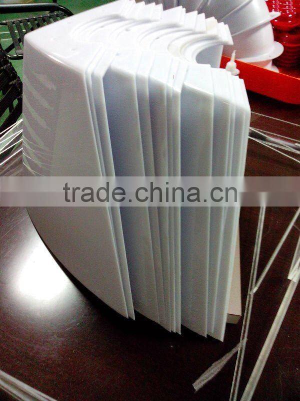 vacuum forming plastic ceiling lampshade