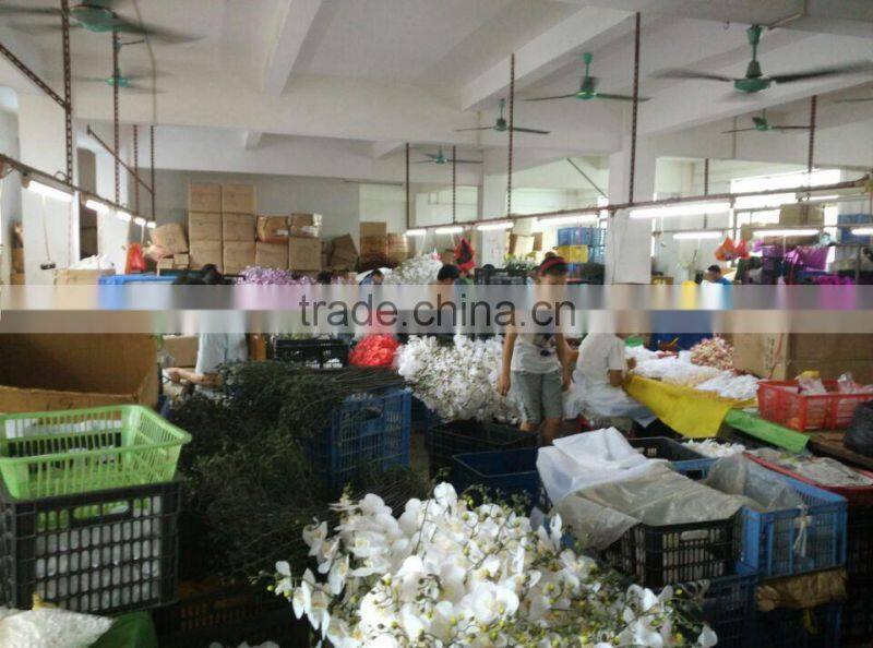 Wholesale real touch latex orchid artificial cymbidium orchids