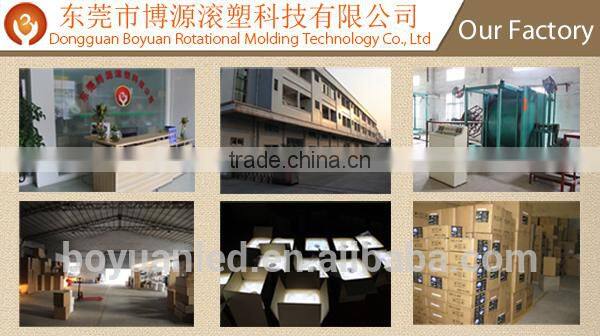 Led waterproof rechargeable illuminated outdoor pub pillar