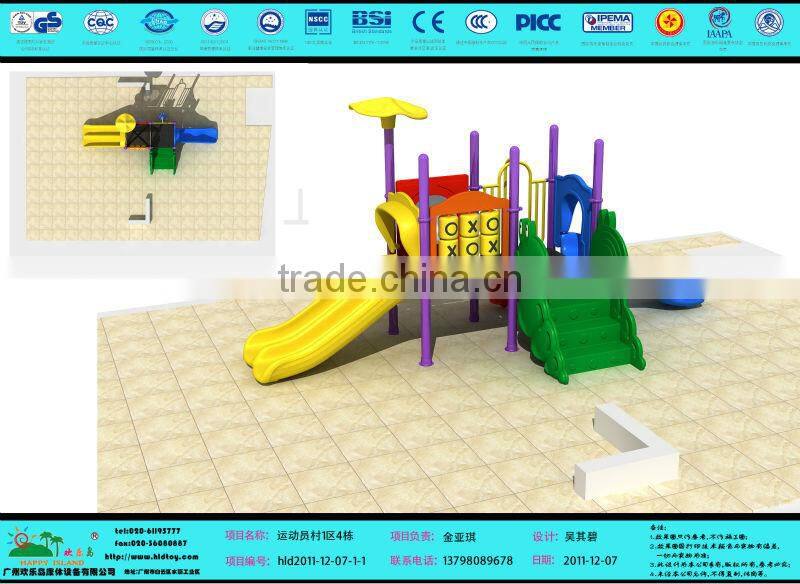 wooden train set CE, GS Certificated Outdoor Playground kids play SET Muiti play set