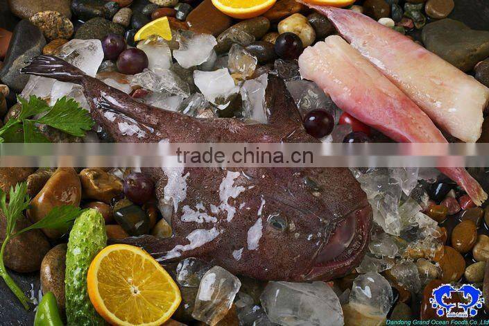 wild monkfish tail meat