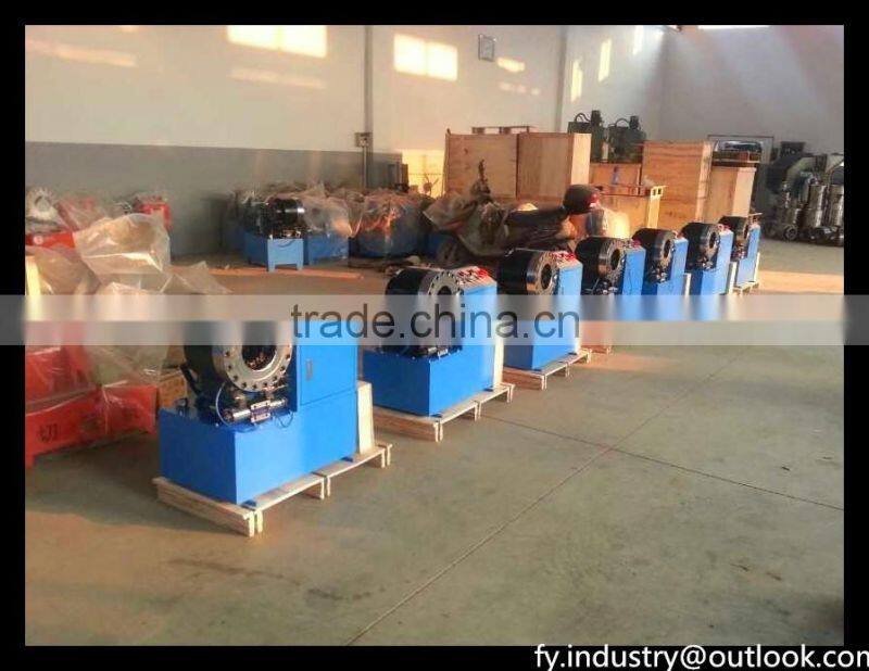 New model FY68 made in China! 2" high pressure hydraulic rubber hose pressing machine crimping machine with CE