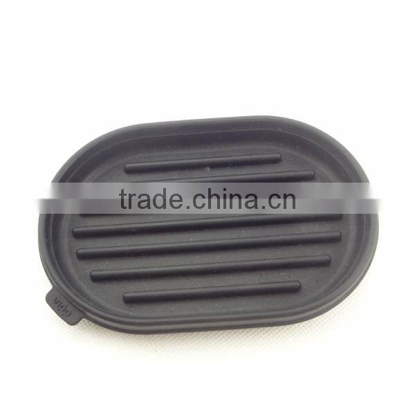 2014 brand new black silicone travel soap holder