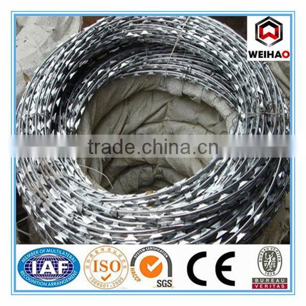 carton coil razor wire for industry