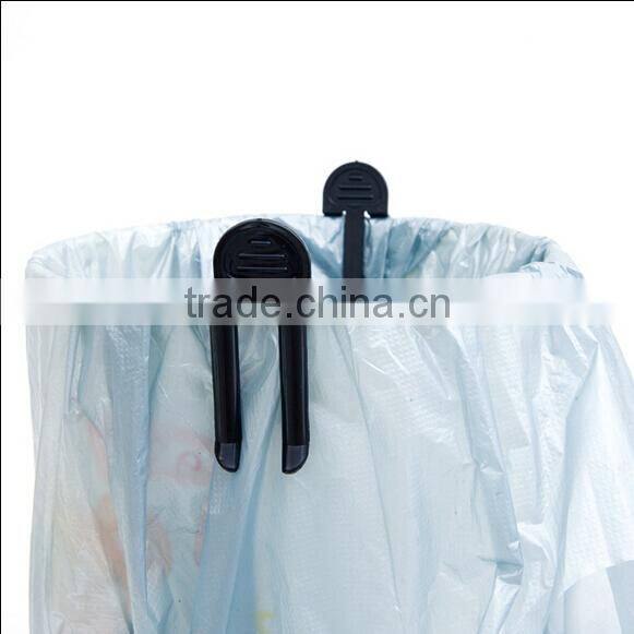 DIY Utility 2Pcs Garbage Can Waste Bin Trash Can Bag Clip Holder