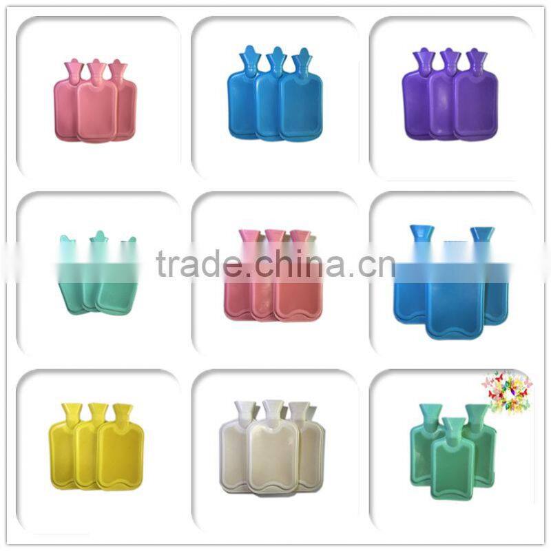 1000ml BS rubber green hot water bottle