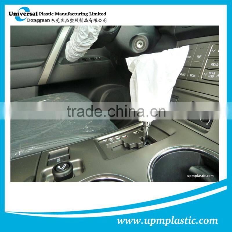 Printed plastic LDPE car seat covers