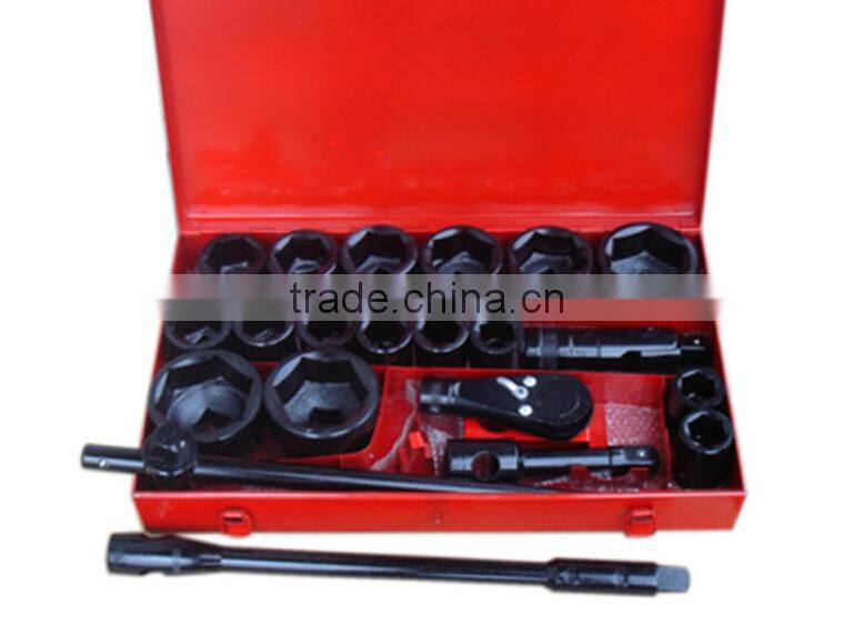 Y03071 21PCS 1"DR 30-80mm Box socket set