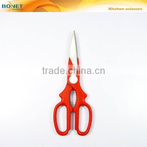 S53003 CE qualified 8" meat cutting stainless kitchen scissor