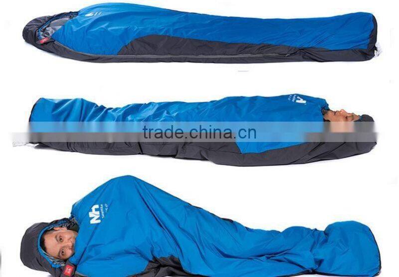 Outdoor Walking Hiking Warm Light weight Professional Mummy Sleeping Bag For Adult With Carry Bag
