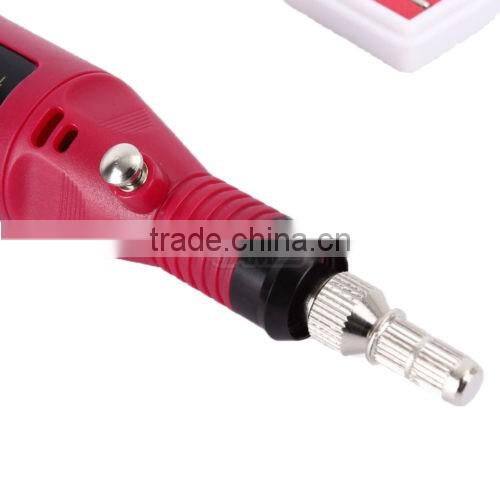 Nail File Drill Kit Electric Manicure Pedicure Acrylic Portable Salon Machine