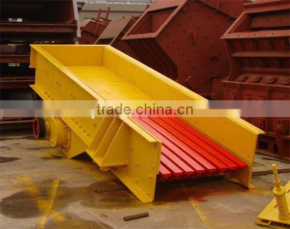 Screening Function Vibrating Feeder for Stone Crusher Feeding