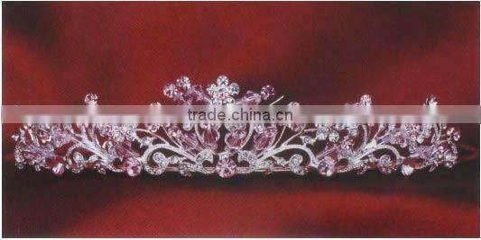 High Quality Pearl Rhinestone Fashion Tiaras Wedding Hair Pins In Stock