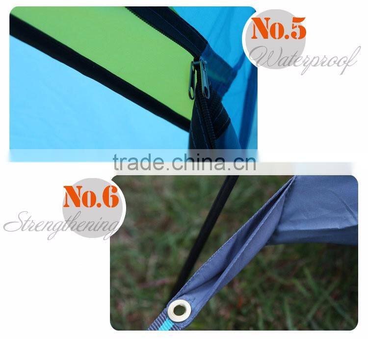 automatic style outdoor camping double layer 3-4 person family water proof tent