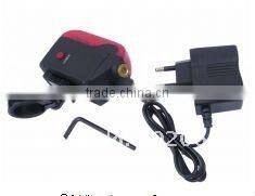 Free shipping Red LED Bicycle Light with Red Laser