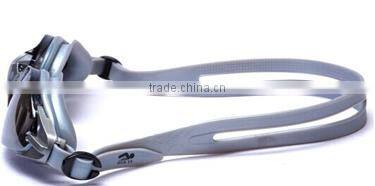 Soft headstrap mirror caoted custom comfortable swimming goggles