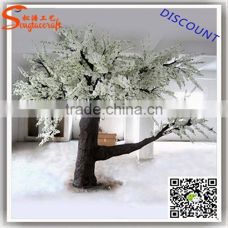 Wholsale China indoor decoration artificial silk cherry blossom tree home decoration artificial cherry blossom tree