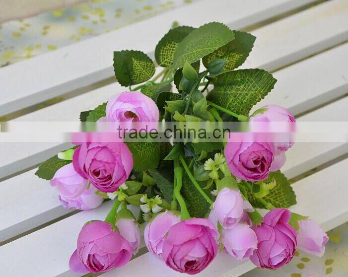 artificial silk flower bouquet NKFF479