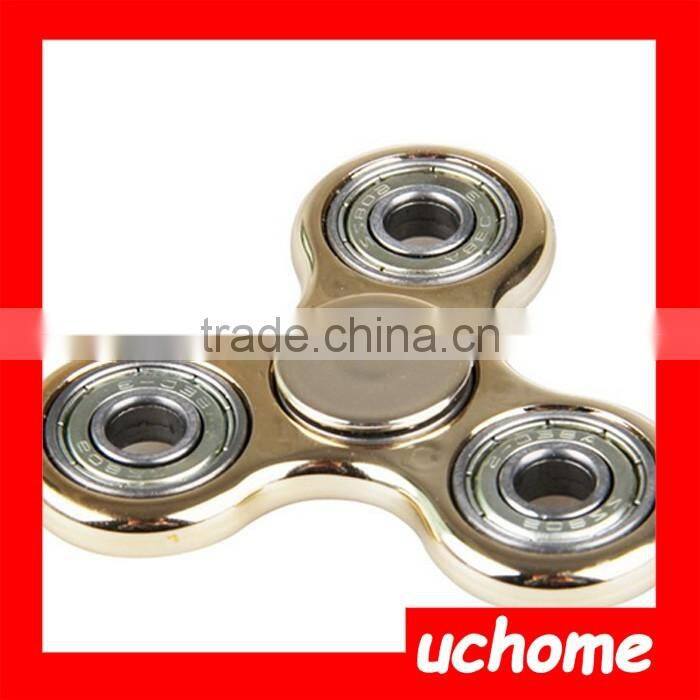 UCHOME 2017 new product Tri Spinner Fidget Toy Plastic EDC Hand Spinner