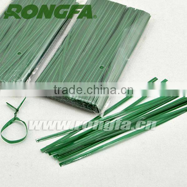 6mm x 30cm environmentally green vineyard twist ties