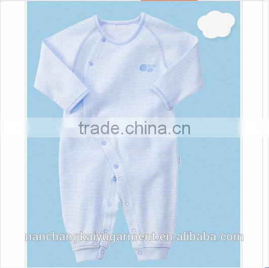 high quality blank organic cotton baby rompers
