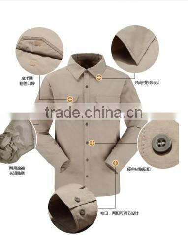 2017 New Arrival fashion hiking camping Active men outdoor shirts Uv resistant WOMENS sports shirts