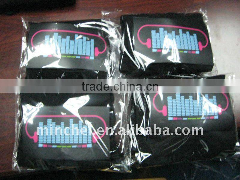 Colorful and Beautiful Flashing EL T-shirts (Factory Price, Good Quality, Fast Send)