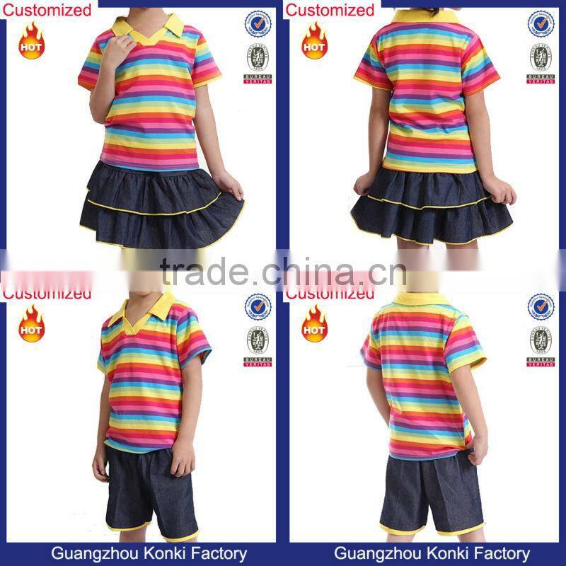 Professional school uniform manufacturers from China custom international kindergarten school uniforms
