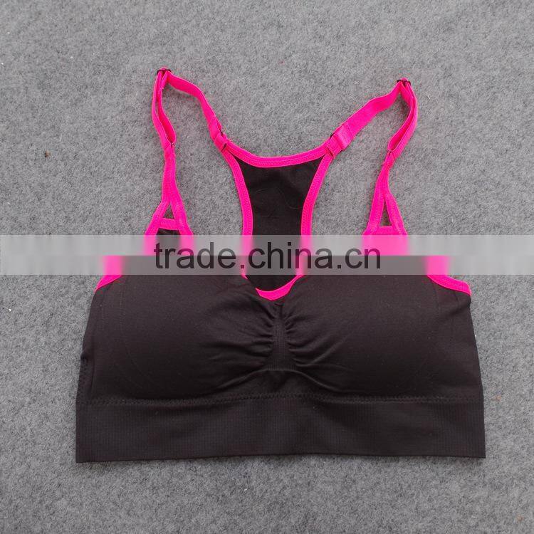 GZY 2015 underwear nude bra girl sport seamless hot sexy xxxx sports bra bra xxx
