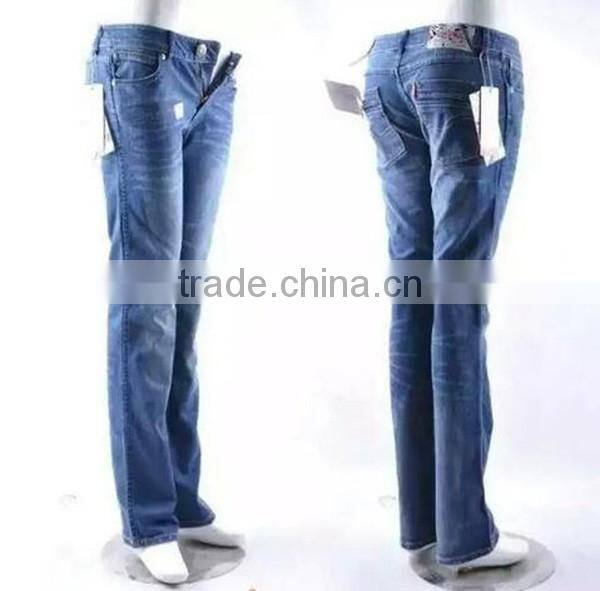 factory price washed tight jeans stock lot