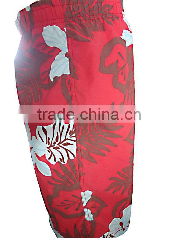 2014 men microfibre beach wear swim short beach short swimwear