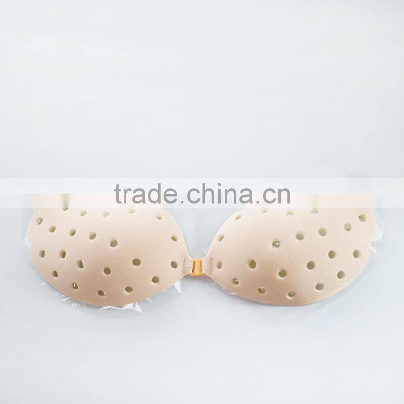 breathable special shape front closure backless stylish sexy bra