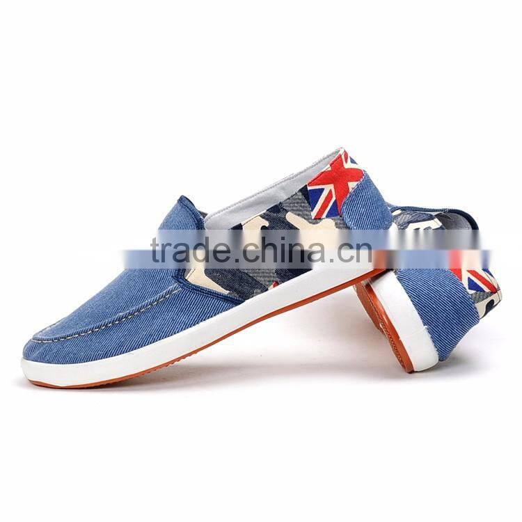 2017 New arrival canvas shoes men casual china shoe factory