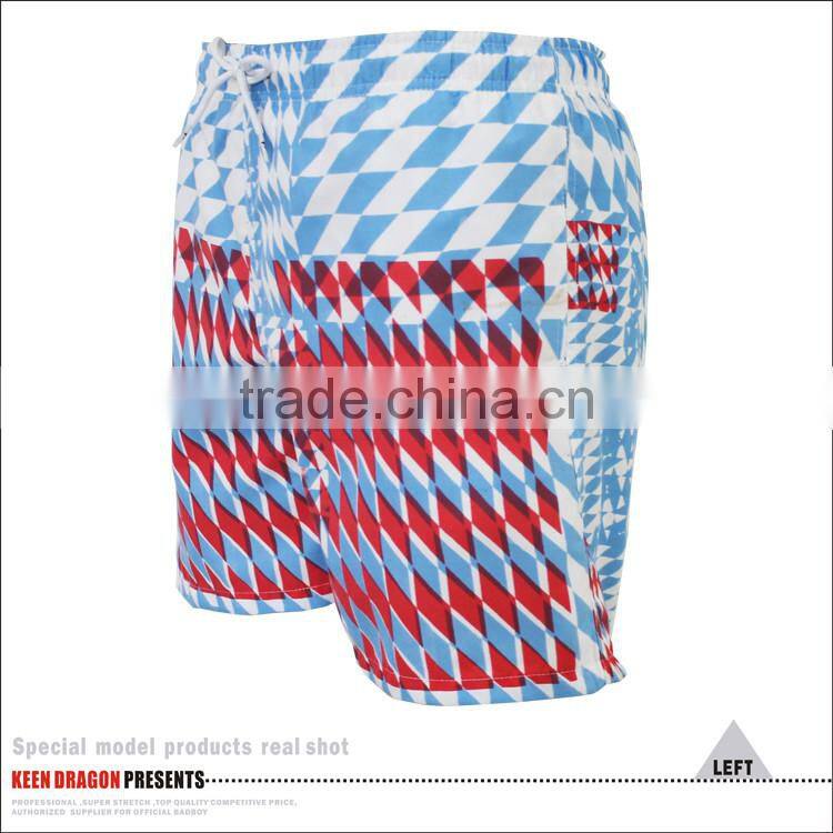 NEW CUSTOM DISIGN HOT SALE FOR MENS' SWIM TRUNKS COLORFUL SHORTS OF SURFING