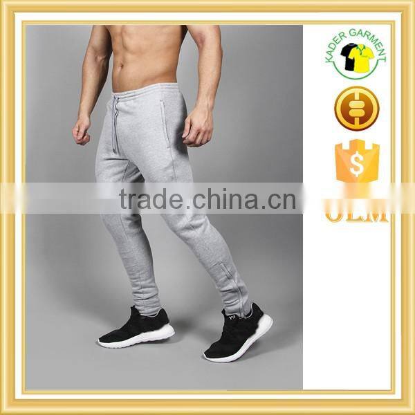High quality mens custom slim fit gym joggers