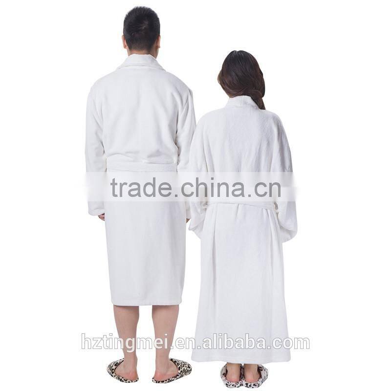 Couple fashion SPA robe cheap hotel cotton bathrobe